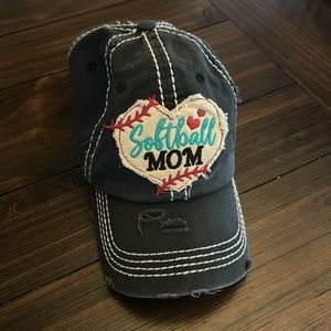 Softball mom hat